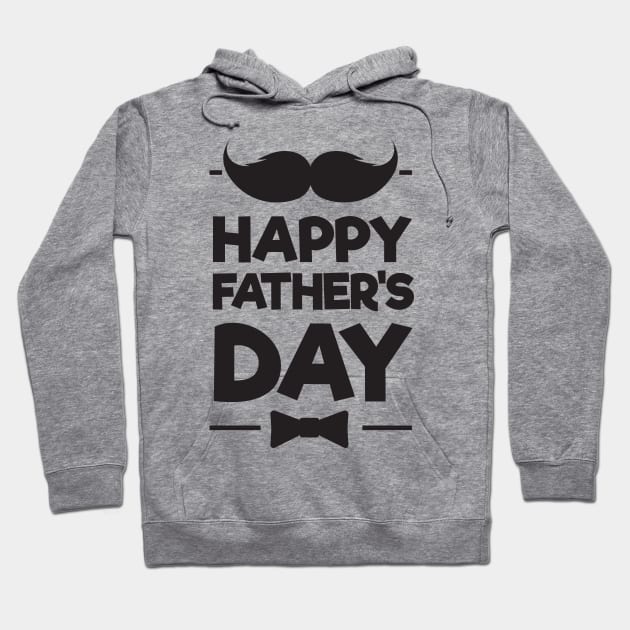 Dad Happy Father's Day Funny Gift Father's Day Hoodie by DonVector